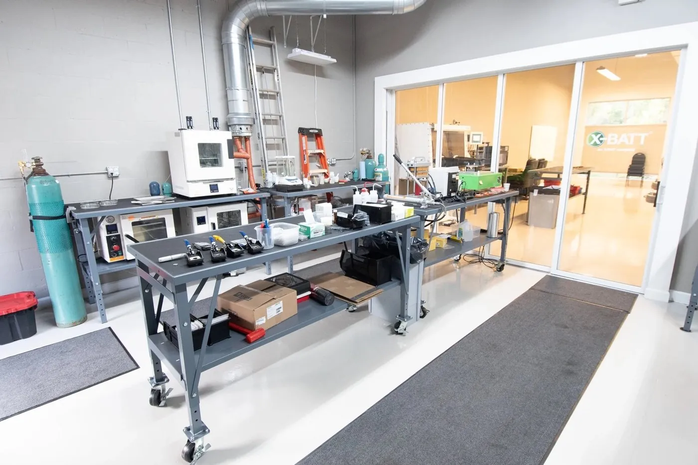 X-MAT full-cell battery prototype